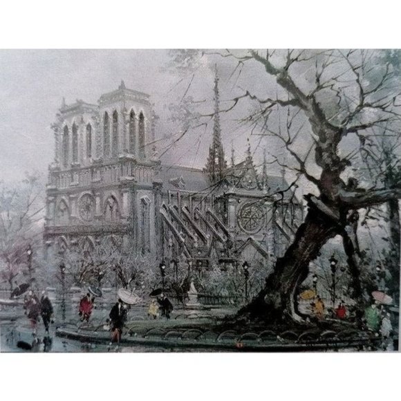 Maurice Legendre Cathedral Notre Dame Vivani Square - Picture 1 of 5